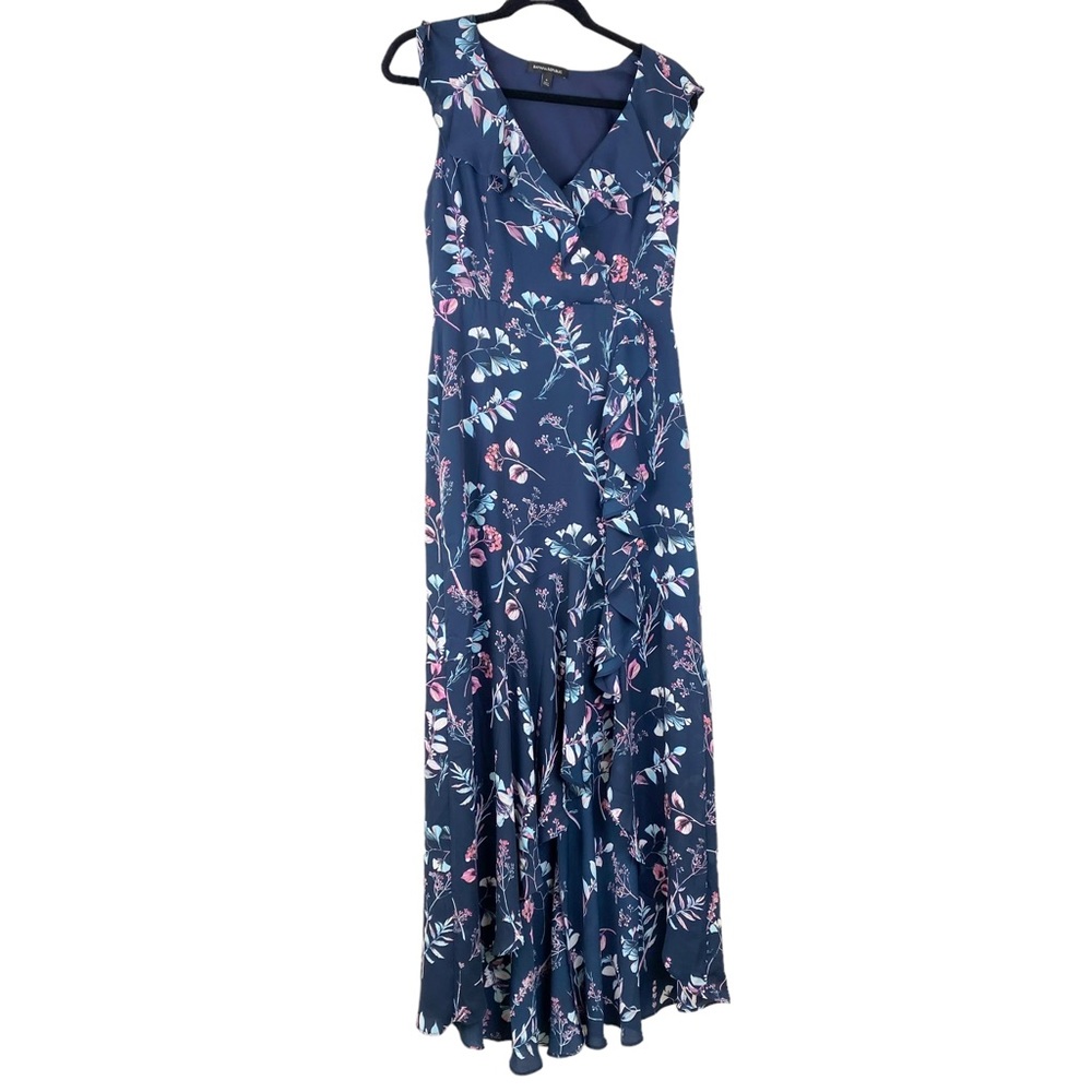 Banana Republic Floral Ruffle-Wrap Maxi Dress 6 - Picture 2 of 12